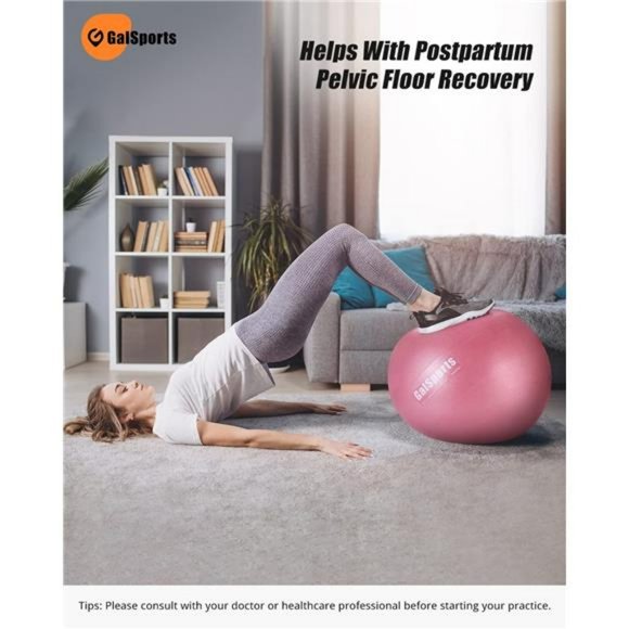 Pregnancy Ball , Anti-Burst with Quick Pump - Picture 5 of 6